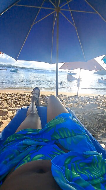 Enjoying the beach in Sosúa Dominican Republic. #beach #travel