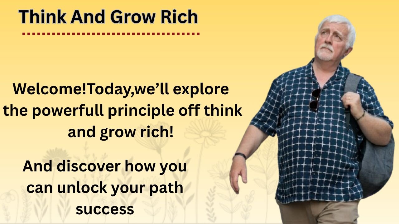 Unlock Your Success Mindset 🔓 | Think and Grow Rich English Practice