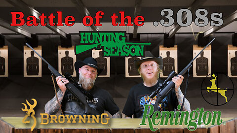 Hunting Rifle 308 battle - Browning A-Bolt vs Remington 770