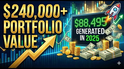 How I Made $88,495 Selling Options in 2025 (+ 2026 Outlook). Harvest Plan: 12-16Jan #trader #trading