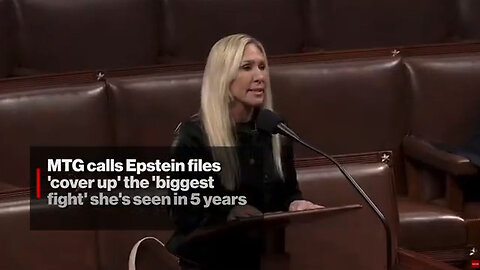 MTG Calls Epstein Files 'Cover Up' the 'BIGGEST Fight' She's Seen in 5 Years