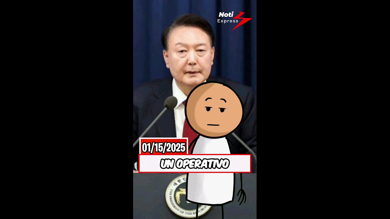 El presidente de Corea del Sur, Yoon Suk-yeol, fue arrestado