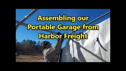 Check Out this Harbor Freight COVERPRO 12 ft. x 20 ft. Truck/SUV Portable Garage !