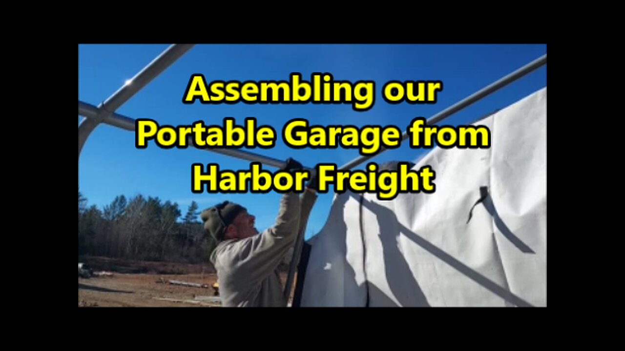 Check Out this Harbor Freight COVERPRO 12 ft. x 20 ft. Truck/SUV Portable Garage !