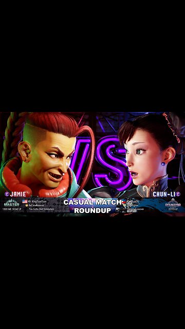 Kuya Kalbo SF6 Casual Match Roundup. Chun Li 4 star Diamond Rank [Hori Fight Stick]