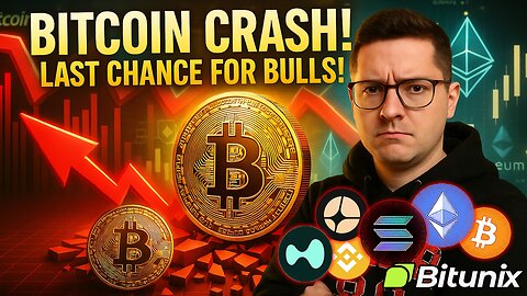 Bitcoin Crash Again!! Last Chance For The Bulls Now!!
