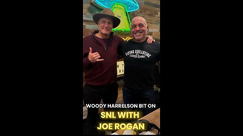 Woody Harrelson Joking Around With Joe Rogan About His SNL Bit 😂