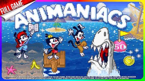 Animaniacs (SNES - US) Longplay (100% All Script Pages and Best Ending)