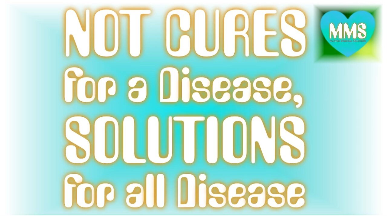 NOT CURES FOR A DISEASE, SOLUTIONS FOR ALL DISEASE !