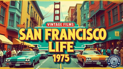 Vintage Films San Francisco Life 1975.