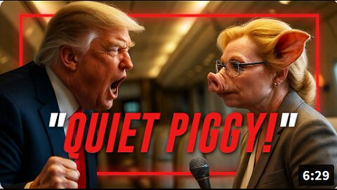 VIDEO: "Quiet Piggy!" Trump Shushes Obnoxious Reporter On Air Force One After Answering Epstein Question