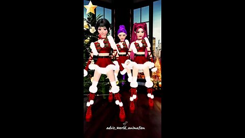 Last Christmas — HUNTRIX Zoey, Rumi & Mira 🎄😍