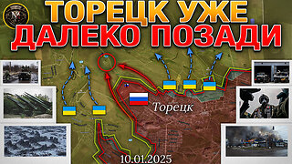 Результаты Рамштайна🛡️ВС РФ в Русском Поречном 🇷🇺🏘️ВСУ Покинули Торецк🇺🇦➡️Военные Сводки 10.01.2025📅