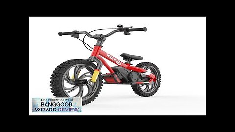 USA DIRECT Youmota KB16 Kids Electric Balance Bike 18.5V 4Ah Removable Battery Review