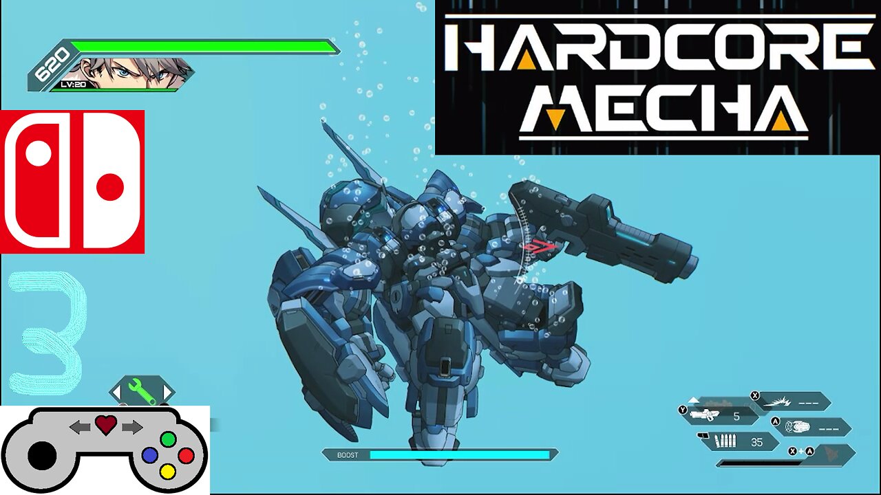 Hardcore Mecha - A Stroll Under the Sea