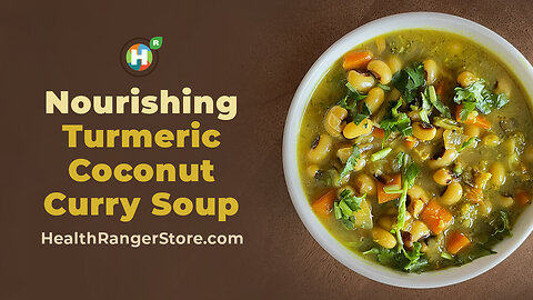 Nourishing Turmeric Coconut Curry Soup