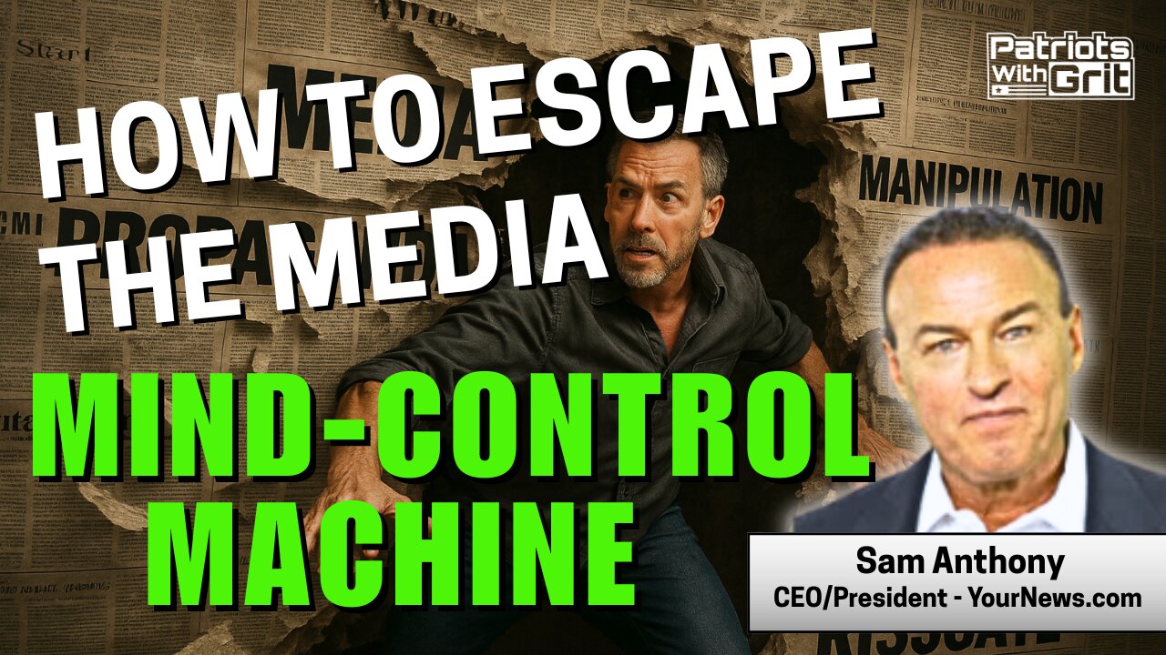 How To Escape The Media Mind-Control Machine | Sam Anthony
