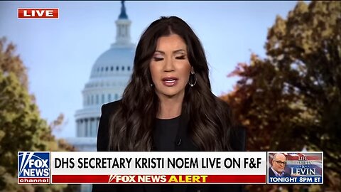 BREAKING: Noem says cartels, terror groups targeting ICE agents 