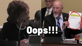 Maxine Waters Loses Her Cool As GOP Rep. EXPOSES Her Shocking Past Statements At Hearing!!