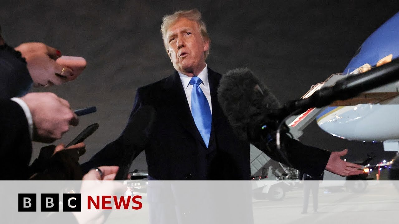 Donald Trump says he won’t rule out tariffs on UK | BBC News