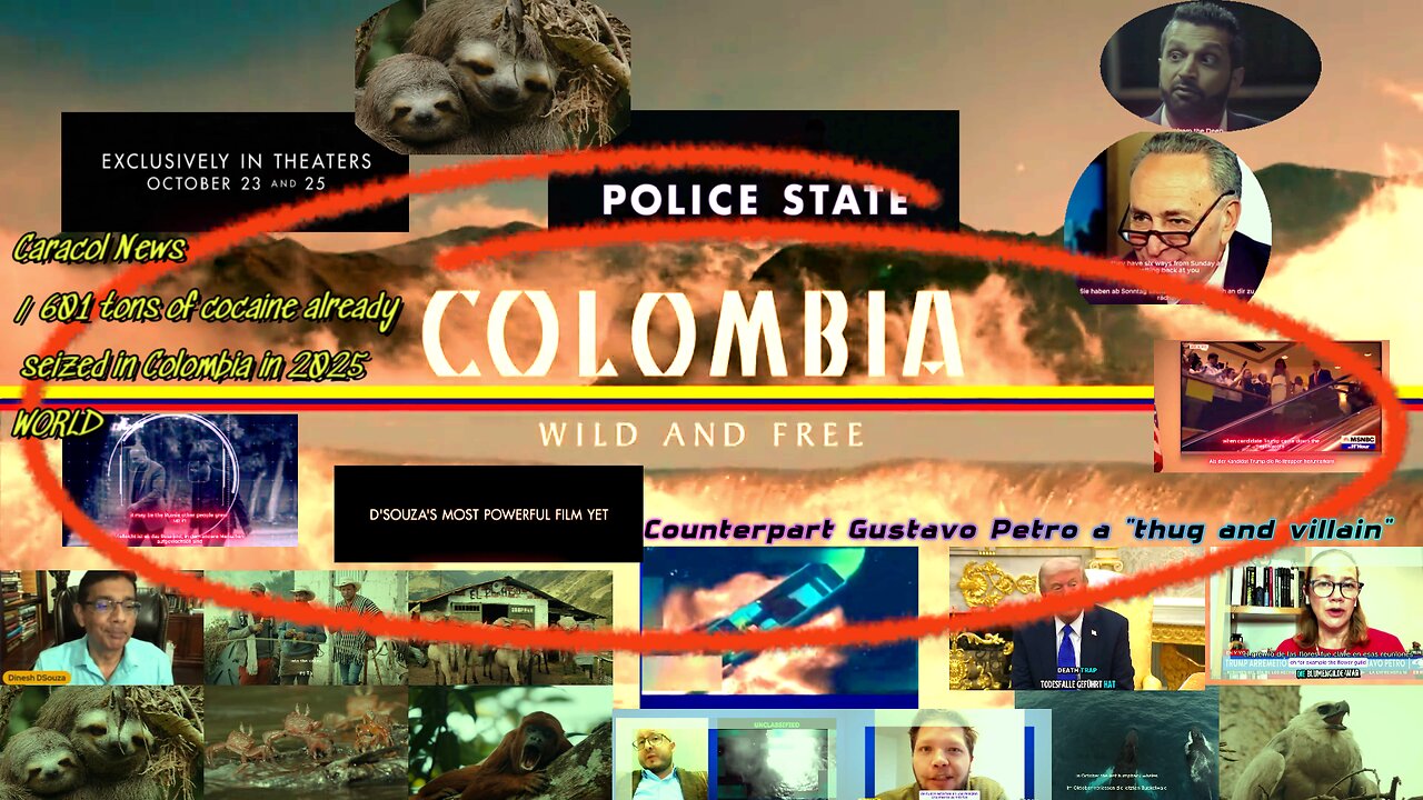 Colombia - Wild and Free . caracol/mundo . POLICE STATE Virtual Premiere