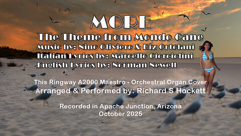 MORE - Theme From The 1962 Film, MONDO CANE