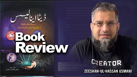 Book Review - Data Analysis | Zeeshan Usmani