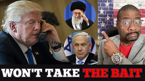 THEY'RE PUSHING US TO WAR WITH IRAN...TRUMP HAS OTHER PLANS