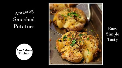 Amazing Smashed Potatoes Recipe