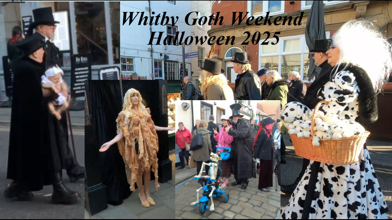 Whitby Goth Weekend 🇬🇧 Halloween 2025