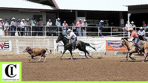 Open Team Roping 3rd Go - 2024 Spicer Gripp Memorial Roping
