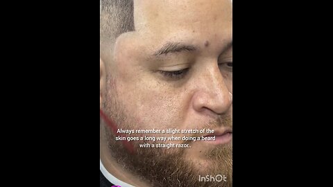 Beard Straight razor Tip