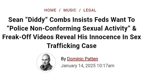 An update on the Diddy Freak Off's case