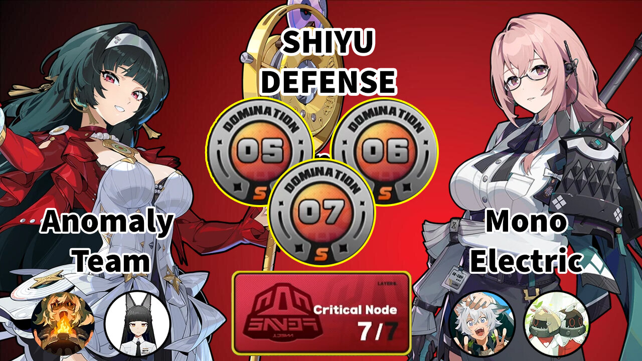 1.5 Shiyu Defense 5 - 6 - 7 | Astra Miyabi Burnice | Yanagi Seth Rina | Zenless Zone Zero