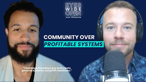 Why We MUST Eliminate Profit-Driven Support Systems and Replace Them with Community w/ Tyrone Powell