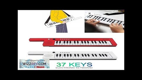 Rechargeable 37 Keys Guitar Electronic Organ Mini Key Board Children Piano Review