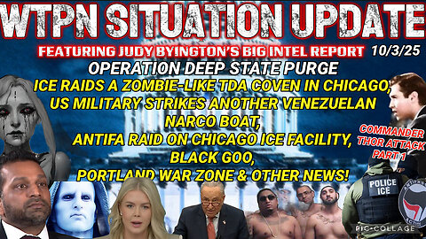 WTPN ~ Judy Byington ~ Situation Update ~ 10-3-25 ~ Trump Return ~ Restored Republic via a GCR