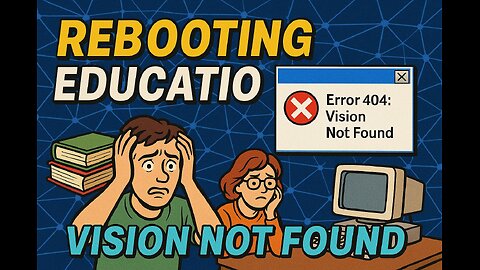 Rebooting Education… Error 404: Vision Not Found - (Episode 151)