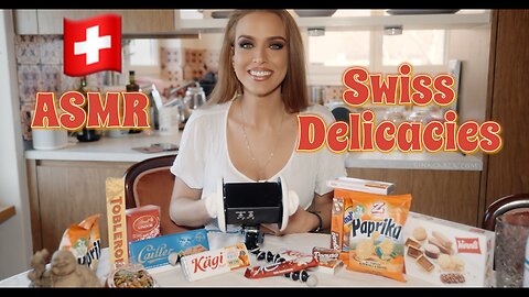 ASMR Gina Carla 🇨🇭 Swiss Delicacies Mukbang