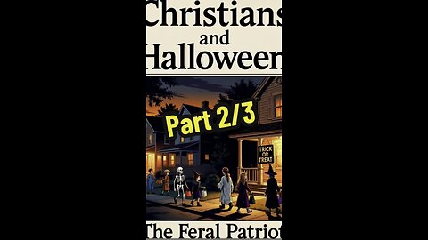 Christians & Halloween? Pt 2/3: Now the organ influence. #Christianity #Halloween