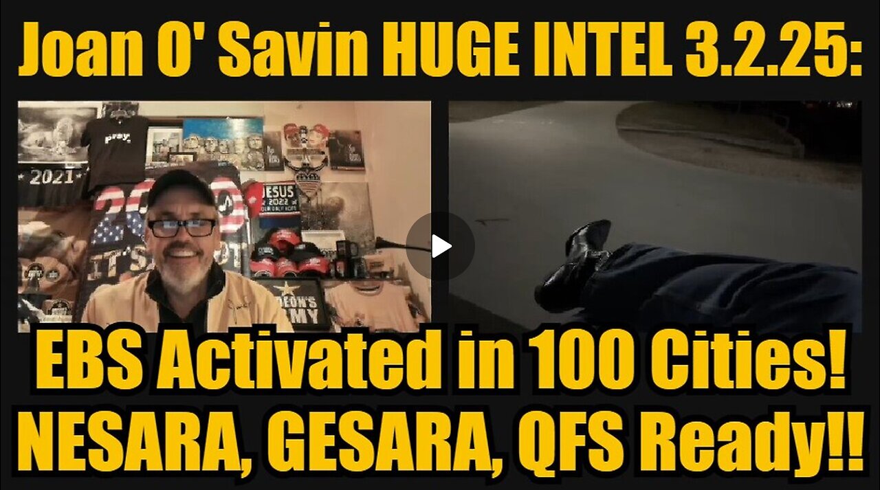 Juan O Savin HUGE INTEL 3.3.25: EBS Activated in 100 Cities! NESARA, GESARA, QFS Ready!