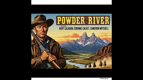 CS #410- Rory Calhoun | Drama Movie Powder River