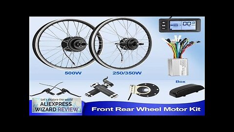 Ebike Wheel Motor 36V 48V 500W 350W 250W Rear Front Wheel Hub Review