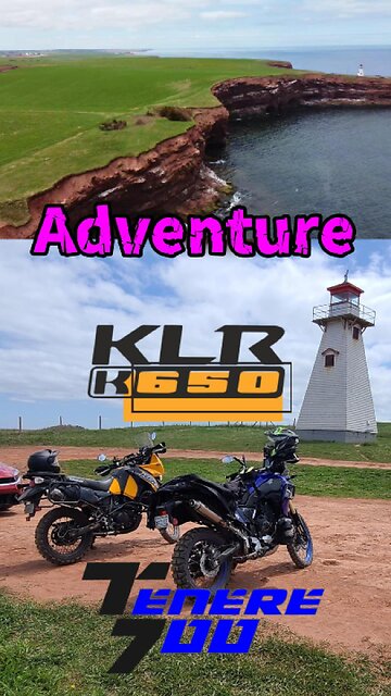 YAMAHA TENERE 700 | KLR650 | Adventure #shorts #adventure #tenere700