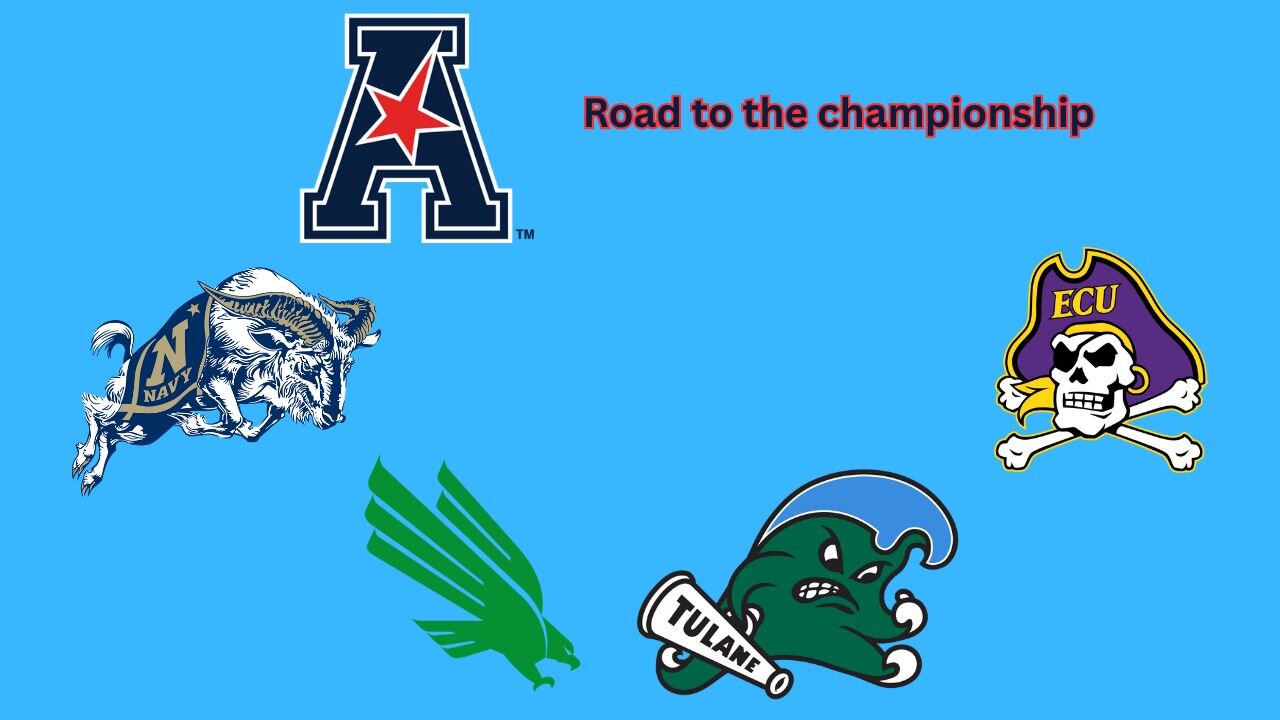 The 4 AAC teams in the race to make their championship game