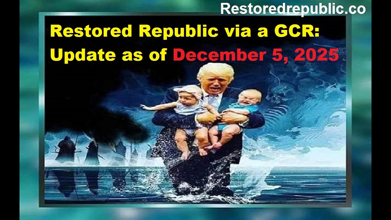 Restored Republic via a GCR: Update