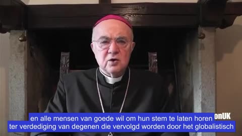 Aartsbisschop Viganò dropt GROTE waarheidsbommen die de globalisten niet zullen waarderen! Eng,NL