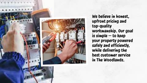 Electrician The Woodlands – Mr. Electric of Katy