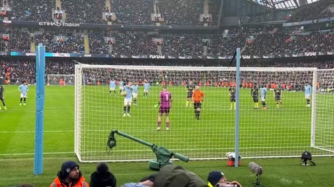 Here was our look at the Haaland penalty miss.