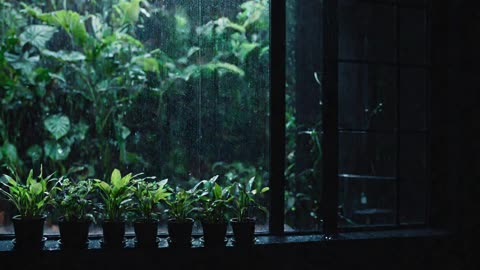 Hiding Inside From the Downpour. Relaxing Sounds. Drift into your own happiness.